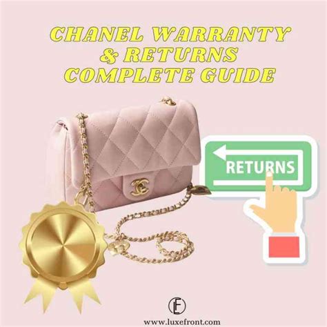 new chanel bag warranty policy